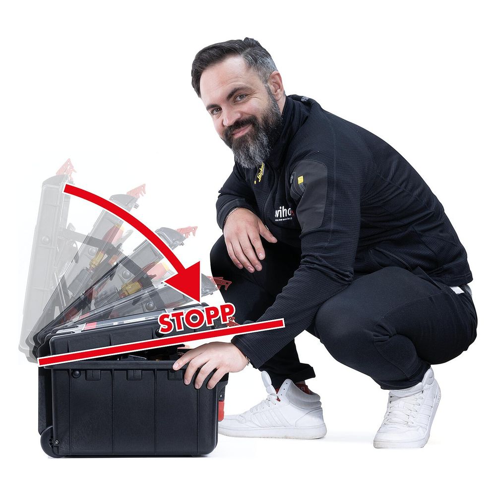 Wiha Werkzeugkoffer XL 2 Trolley electric, 60-teilig, Polypropylen, 9300-70203... WIHA-45795 4010995457952 (Abb. 15)