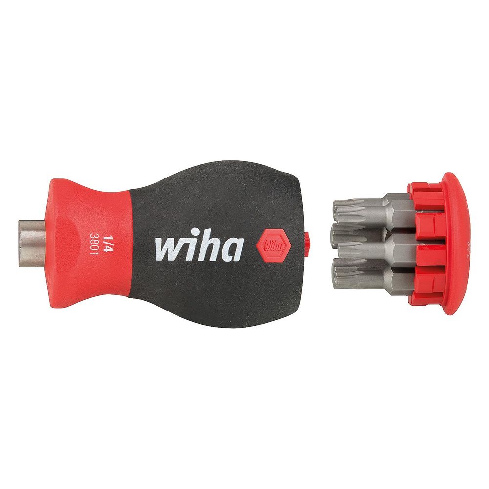 Wiha Magazin-Bithalter SoftFinish 380101, 1/4", 8-teilig, magnetisch... WIHA-10383 4010995337438 (Abb. 16)