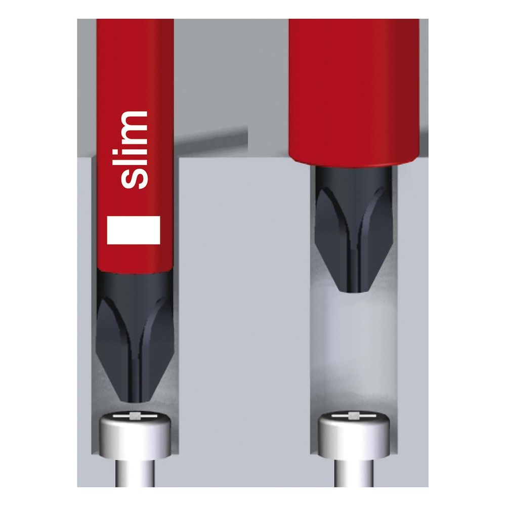Wiha Schraubendreher SoftFinish electric slimFix T20, 100mm, 1.000V, Chrom-Vanadium-Molybdä... WIHA-36538 4010995365387 (Abb. 5)