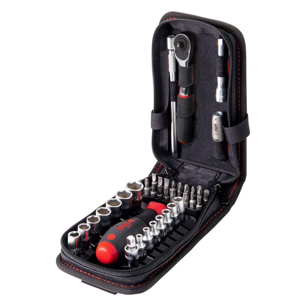 Wiha Steckschlüssel- und Bit-Set 1/4", 40tlg... WIHA-44684 4010995446840 (Abb. 22)