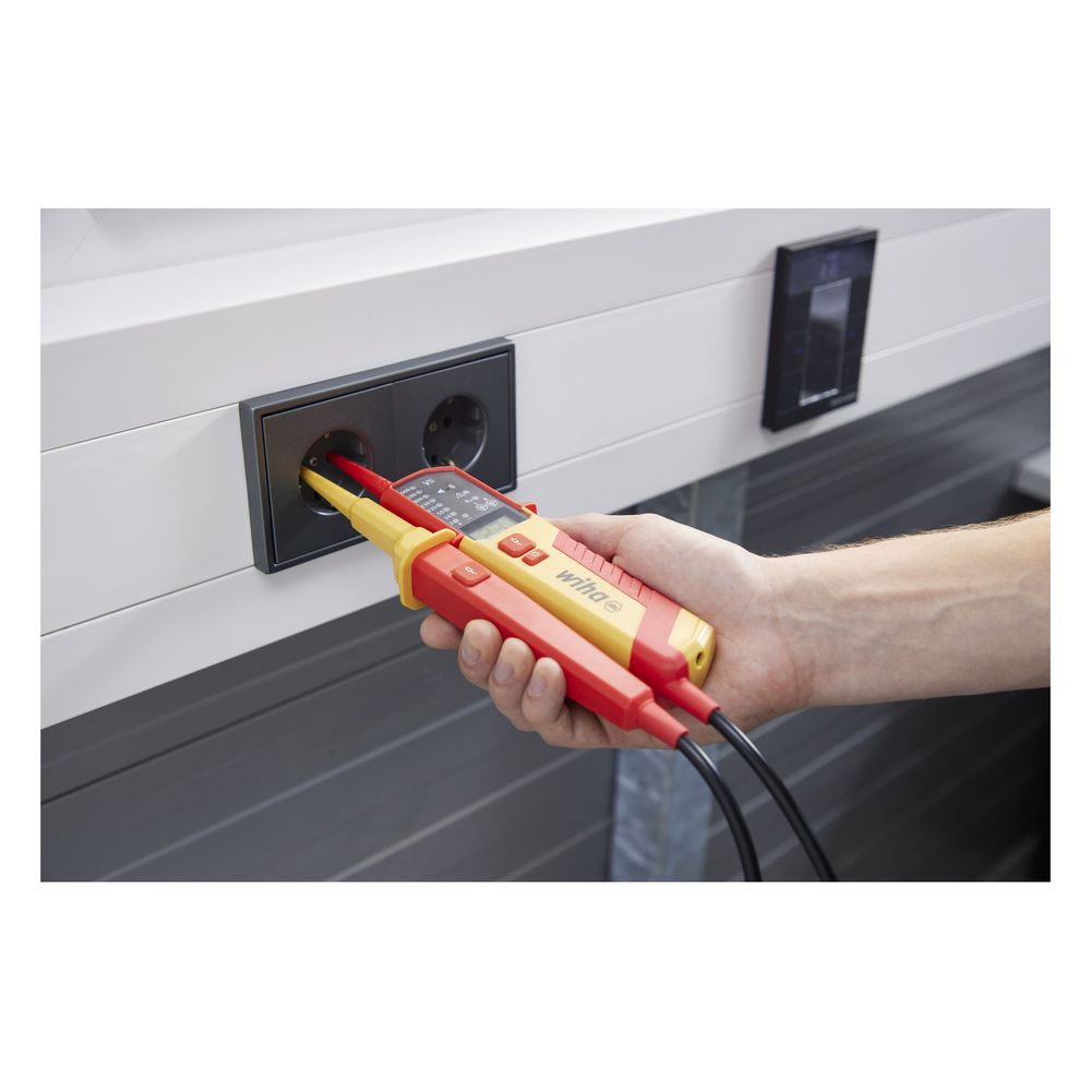 Wiha Spannungs- und Durchgangsprüfer SB25517, 0,5-1.000V AC, 282mm, LCD... WIHA-45217 4010995452179 (Abb. 11)