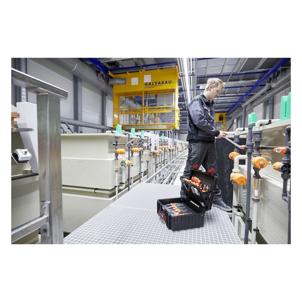 Wiha Werkzeugkoffer XL electric, 81-teilig 510x419x215mm, Polypropylen, 9300-702... WIHA-40523 4010995405236 (Abb. 14)