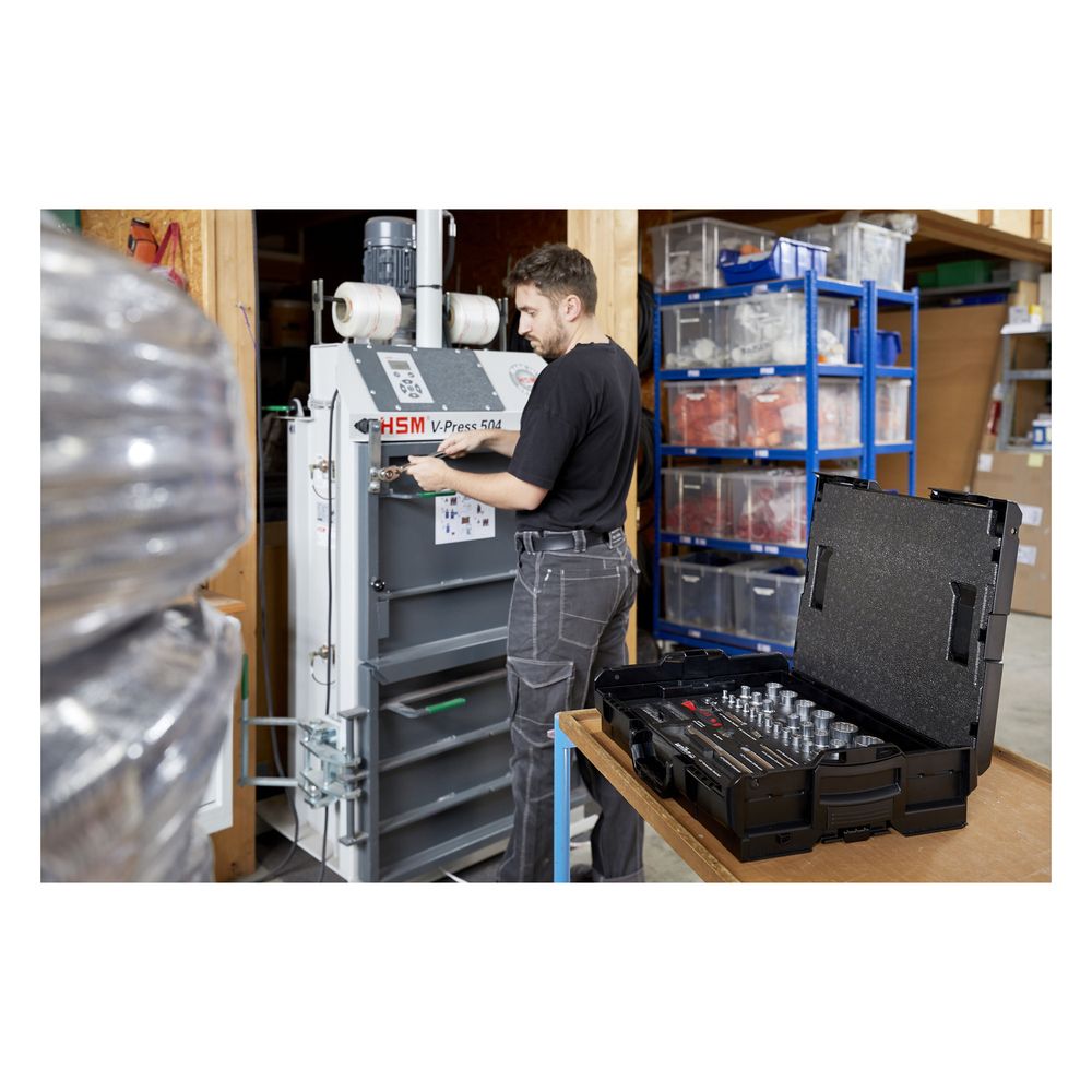 Wiha Steckschlüssel-Set 1/4" und 1/2", 60tlg, 33397... WIHA-44685 4010995446857 (Abb. 32)