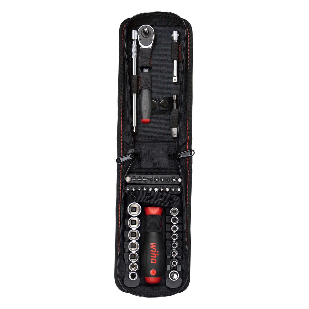Wiha Steckschlüssel- und Bit-Set 1/4", 40tlg... WIHA-44684 4010995446840 (Abb. 24)
