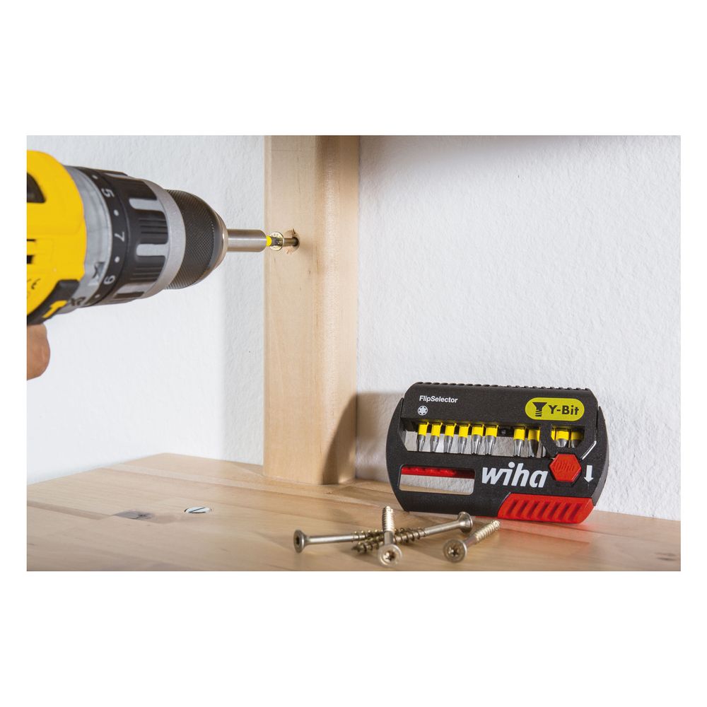 Wiha Y-Bit 7015Y Innensechsrund, 1/4" 25mm, Gelb... WIHA-41596 4010995415969 (Abb. 7)