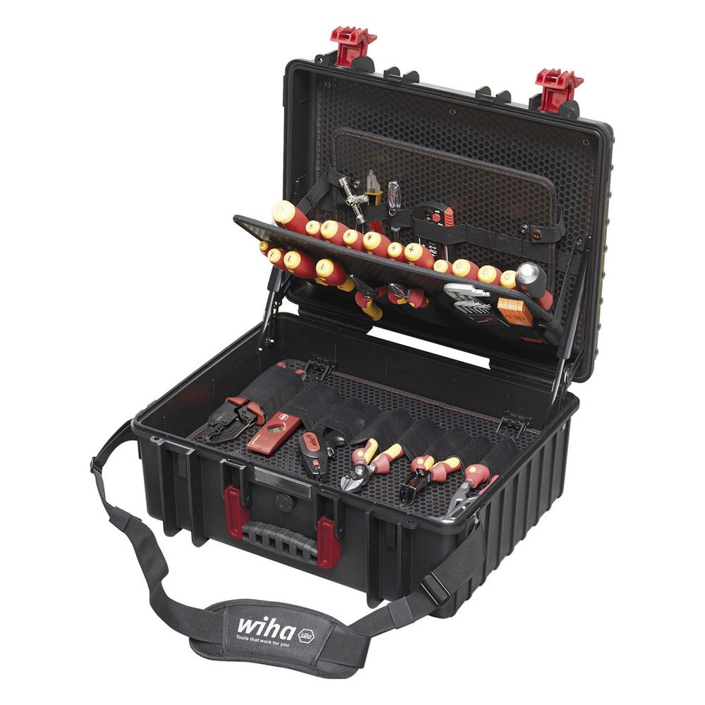 Wiha Werkzeugkoffer XL electric, 81-teilig 510x419x215mm, Polypropylen, 9300-702... WIHA-40523 4010995405236 (Abb. 11)