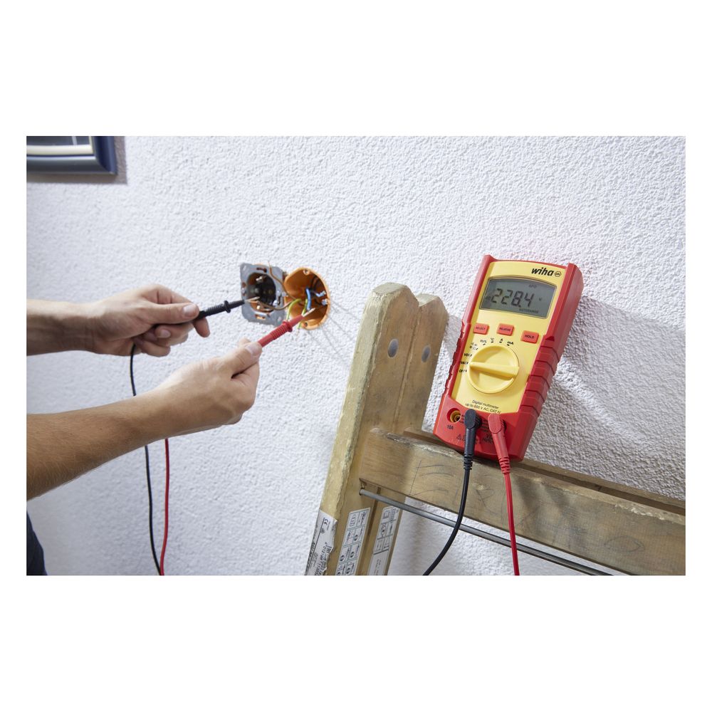 Wiha Digital-Multimeter SB25541, 600V AC, CAT IV, 150x80x45mm... WIHA-45218 4010995452186 (Abb. 4)