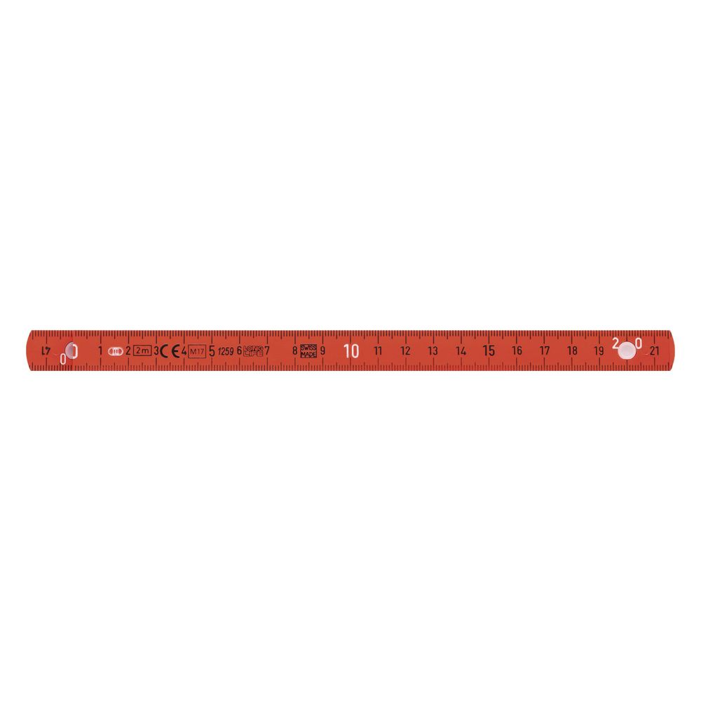 Wiha Gliedermaßstab Longlife, 2m, 10 Glieder, 15mm, 1.000V, Orange, 4102008... WIHA-42068 4010995420680 (Abb. 10)