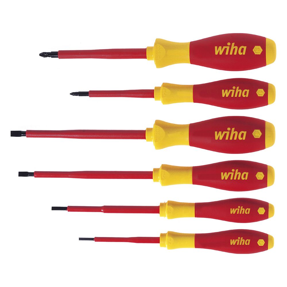 Wiha Schraubendreher-Set SoftFinish electric 320NZK6S0, 1.000V, Chrom-Vanadium-Molybdän-Sta... WIHA-25477 4010995254773 (Abb. 3)