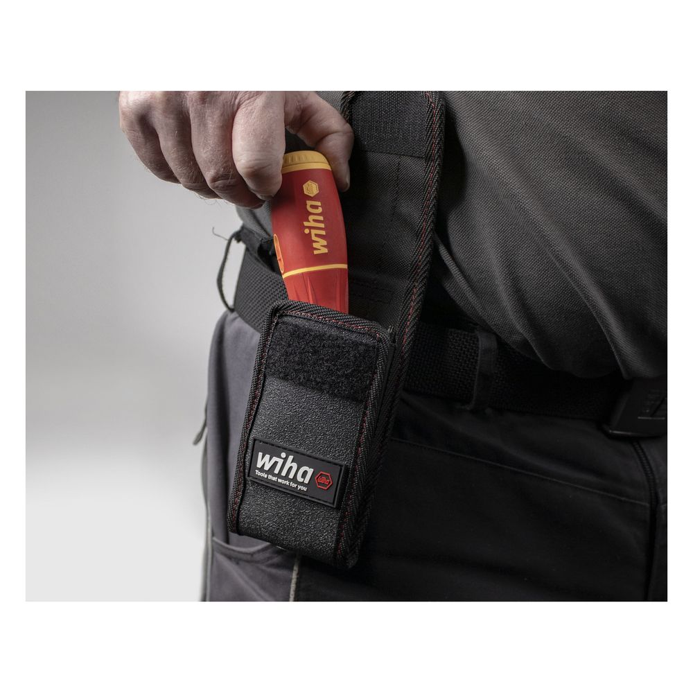 Wiha Gürteltasche speedE, für 1 E-Schraubendreher und 4 slimBits, 599008... WIHA-44367 4010995443672 (Abb. 18)