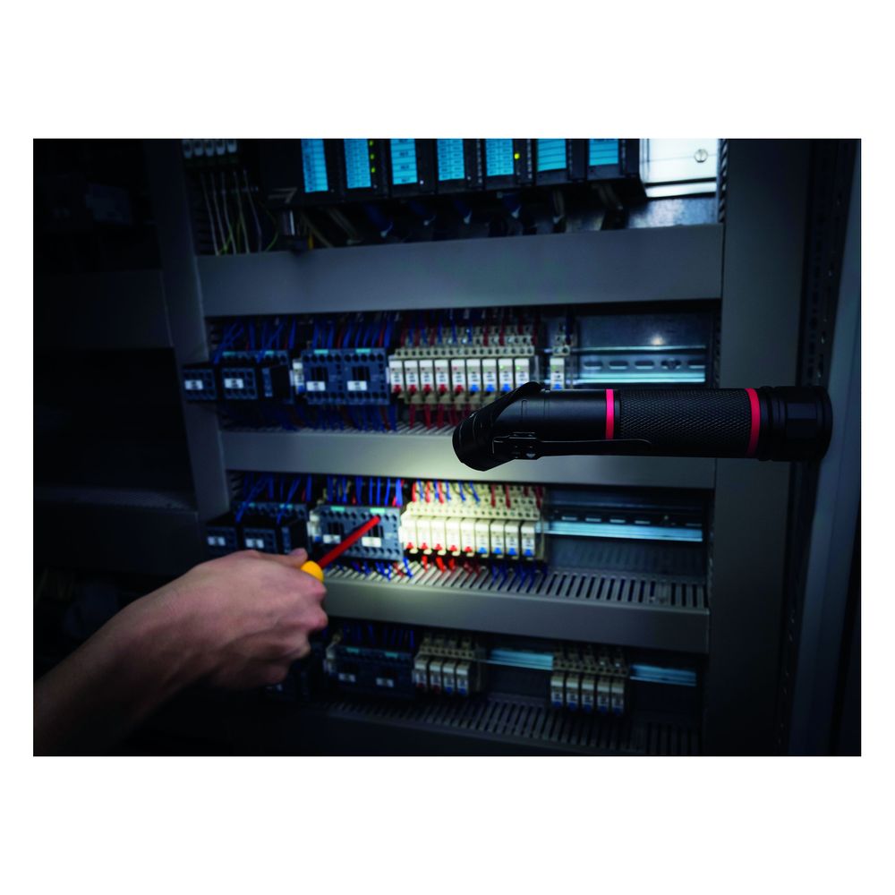 Wiha LED-Taschenlampe, 100-310 lm, 2 Leuchtstufen, Laser Klasse 2, 153mm, IPx4... WIHA-41286 4010995412869 (Abb. 17)