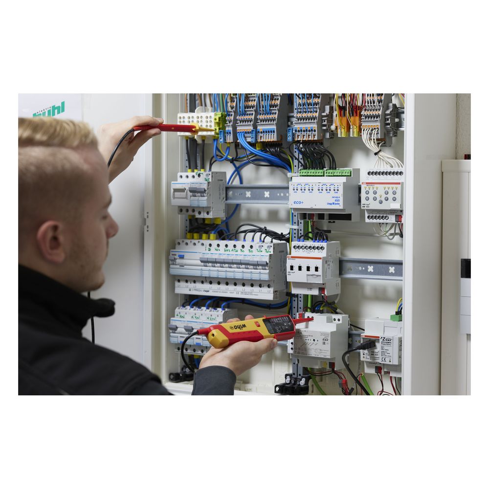 Wiha Spannungs- und Durchgangsprüfer 255-15, 12-1.000V AC, 12-1.500V DC, CAT IV, 282mm, LCD... WIHA-44319 4010995443191 (Abb. 8)