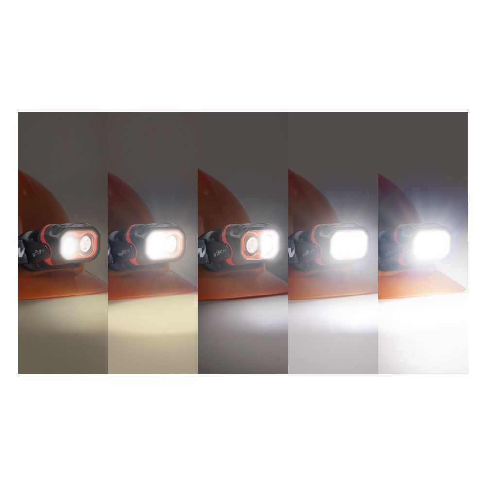 Wiha Stirnlampe SB 490-HT01, 500 lm, 4000 K, 6500 K, IK07, IPX6... WIHA-45700 4010995457006 (Abb. 10)