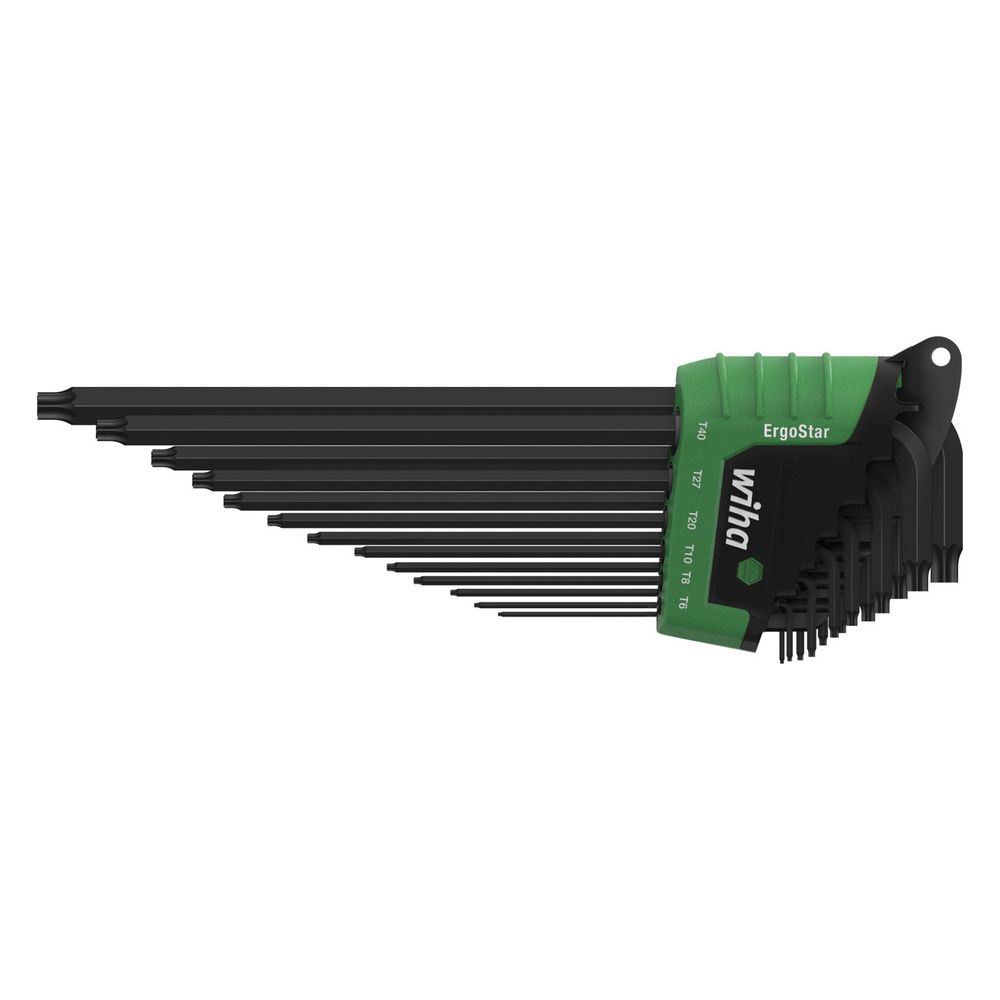 Wiha Stiftschlüssel-Set ErgoStar 366RHZ13, 13-teilig, Schwarzoxidiert... WIHA-36503 4010995365035 (Abb. 4)