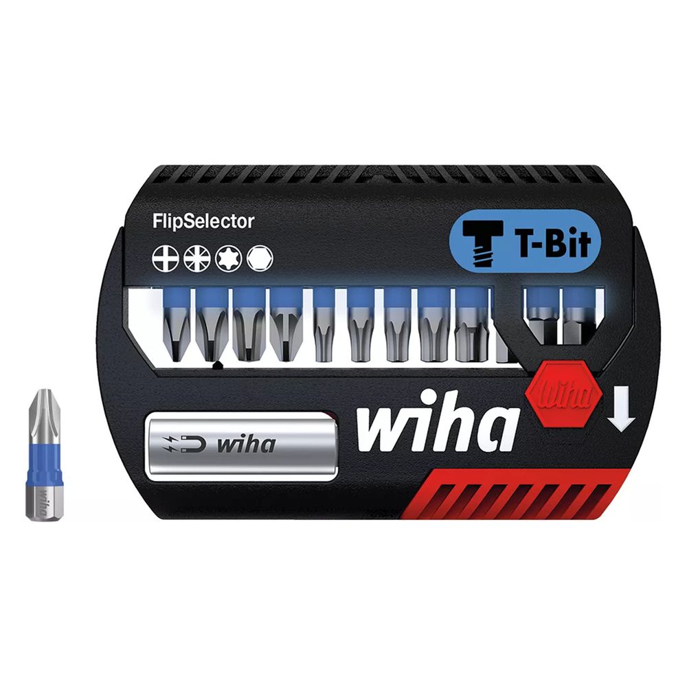 Wiha T-Bit-Set FlipSelector, 25mm, 1/4", 14-tlg.... WIHA-41826 4010995418267 (Abb. 4)