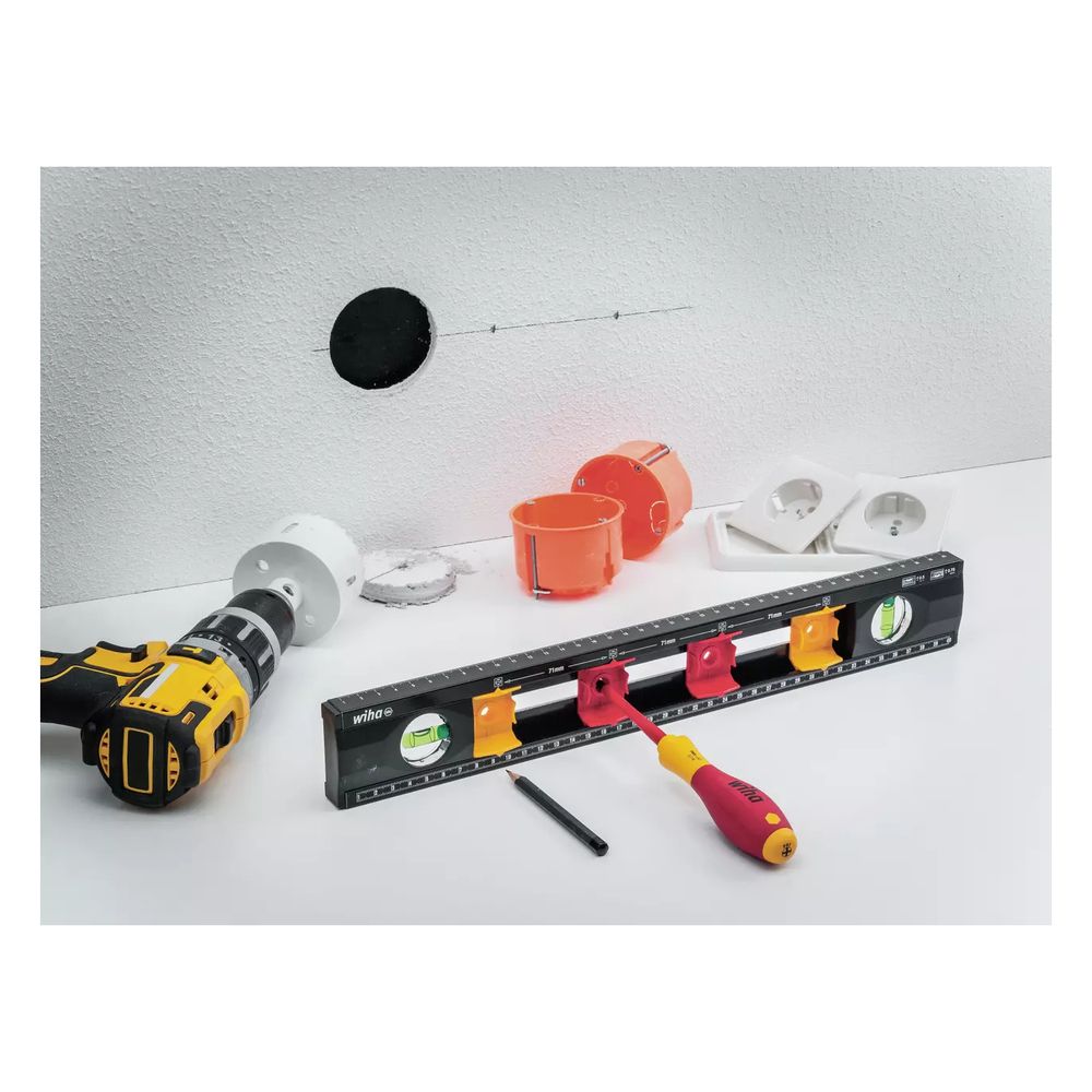 Wiha Elektriker-Wasserwaage SB24691, 400mm, 56mm... WIHA-42074 4010995420741 (Abb. 4)