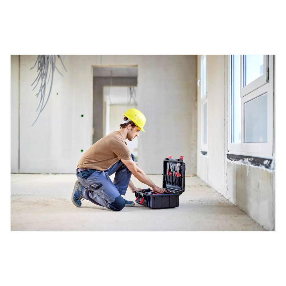 Wiha Werkzeugkoffer Basic Set L mechanic, 35-teilig, IP 67, 457x367x183mm, Polypropylen... WIHA-45531 4010995455316 (Abb. 10)