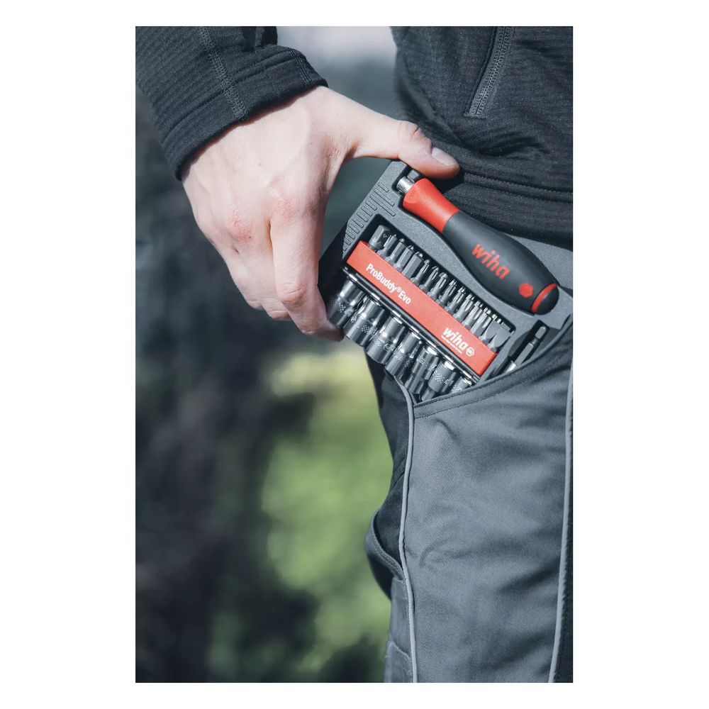 Wiha Bit- und Steckschlüssel-Set ProBuddy Evo 1/4, 1/4", 40-tlg... WIHA-46960 4010995469603 (Abb. 8)