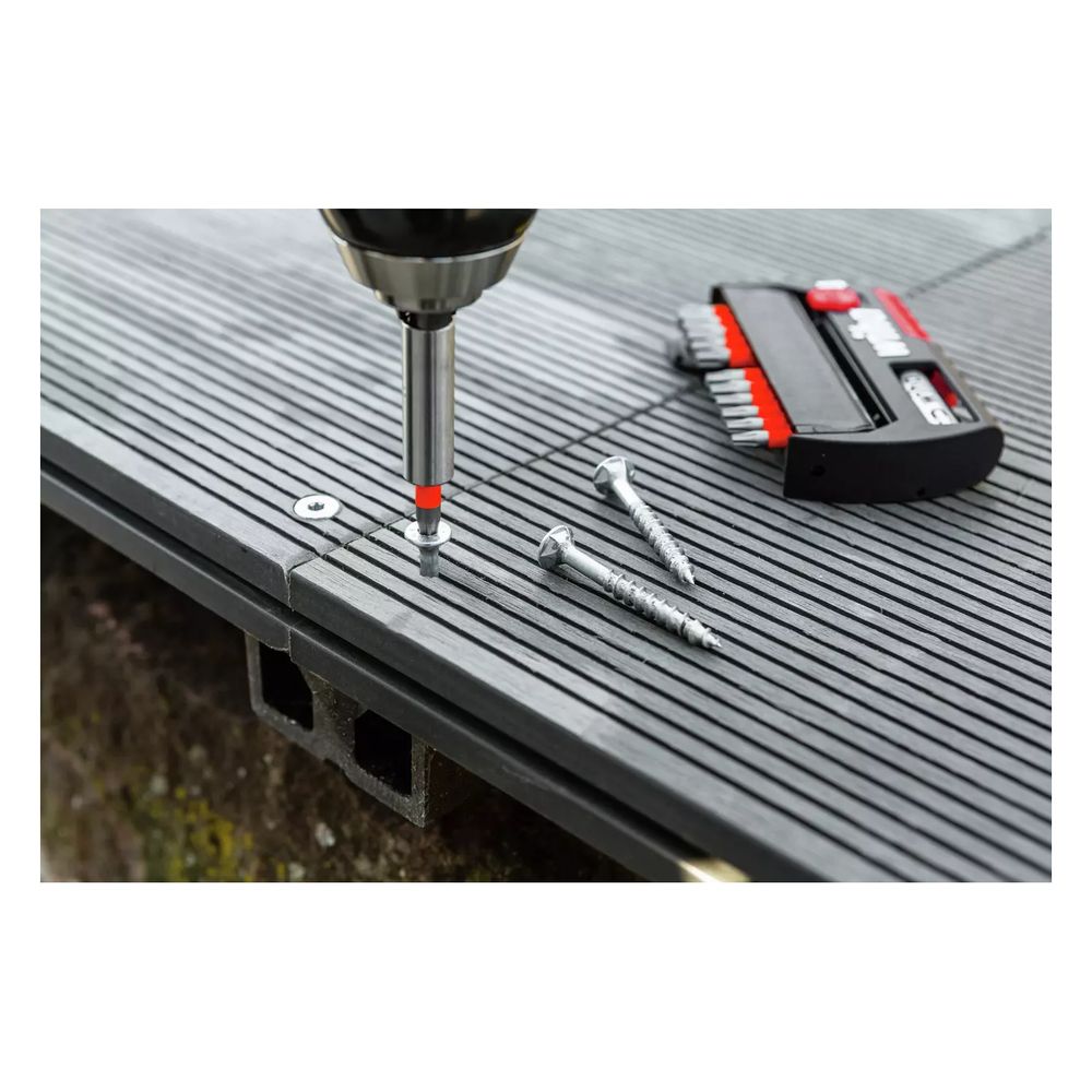 Wiha Kraftschrauber-Bit 7012TY, PZ1 x 29mm, 1/4" Antrieb, Torsions-Zone... WIHA-42149 4010995421496 (Abb. 4)