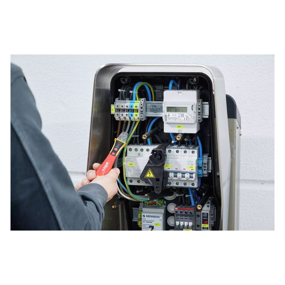 Wiha Spannungsprüfer Volt Detector 255-13, 12-1.000 V AC, CAT IV 1.000 V, 150x29x29mm... WIHA-43797 4010995437978 (Abb. 10)