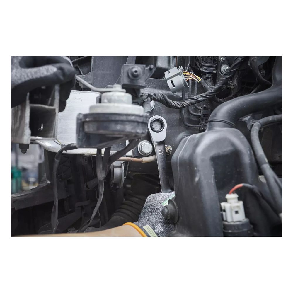 Wiha Doppelring-Ratschenschlüssel 4in1 SB3834-101, 10/13/17/19mm, 225mm, Chrom-Vanadium-Sta... WIHA-45421 4010995454210 (Abb. 7)