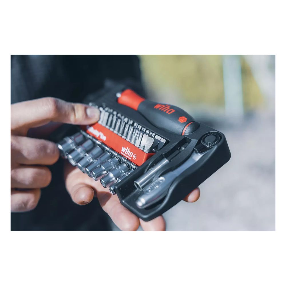 Wiha Bit- und Steckschlüssel-Set ProBuddy Evo 1/4, 1/4", 40-tlg... WIHA-46960 4010995469603 (Abb. 2)
