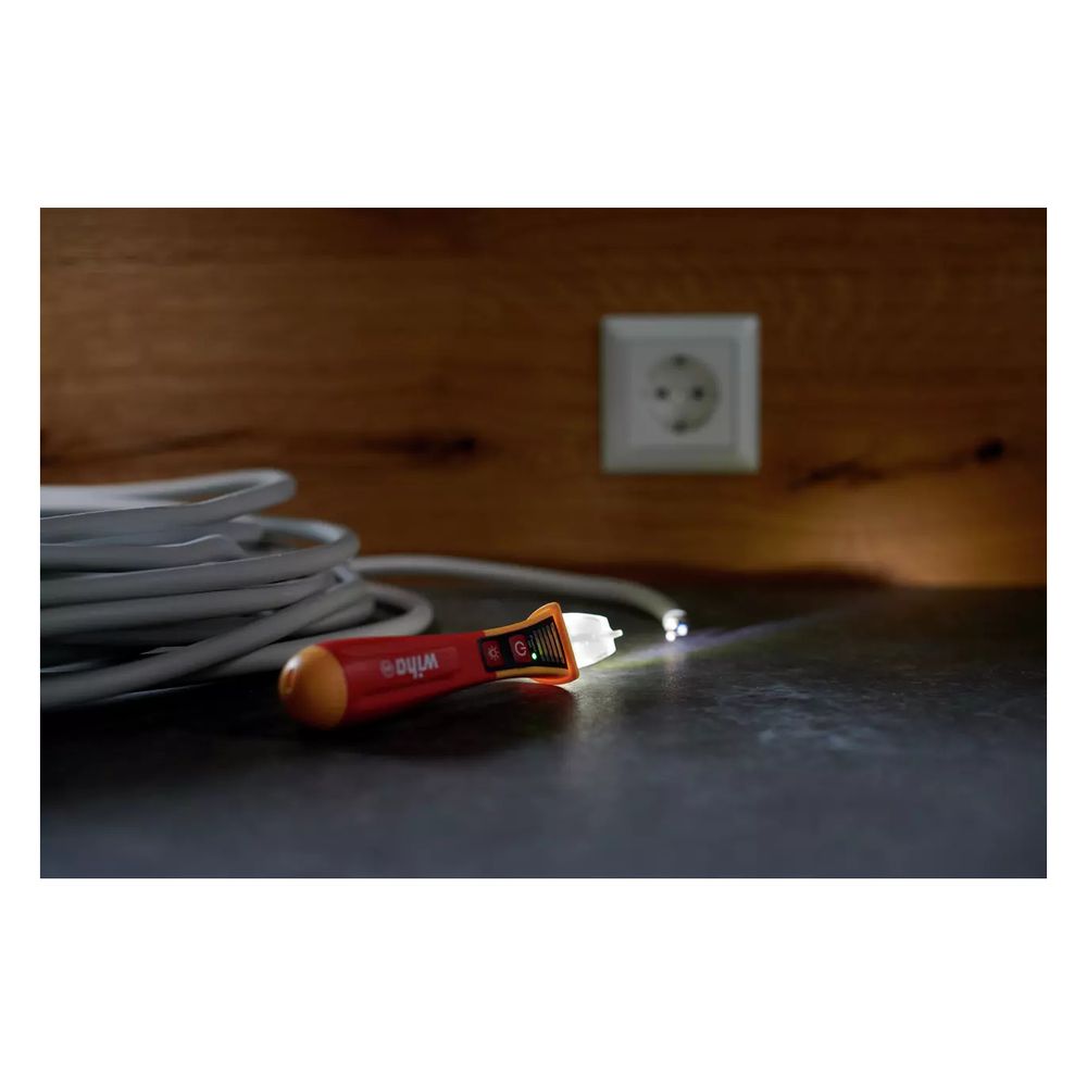 Wiha Spannungsprüfer Volt Detector 255-13, 12-1.000 V AC, CAT IV 1.000 V, 150x29x29mm... WIHA-43797 4010995437978 (Abb. 8)