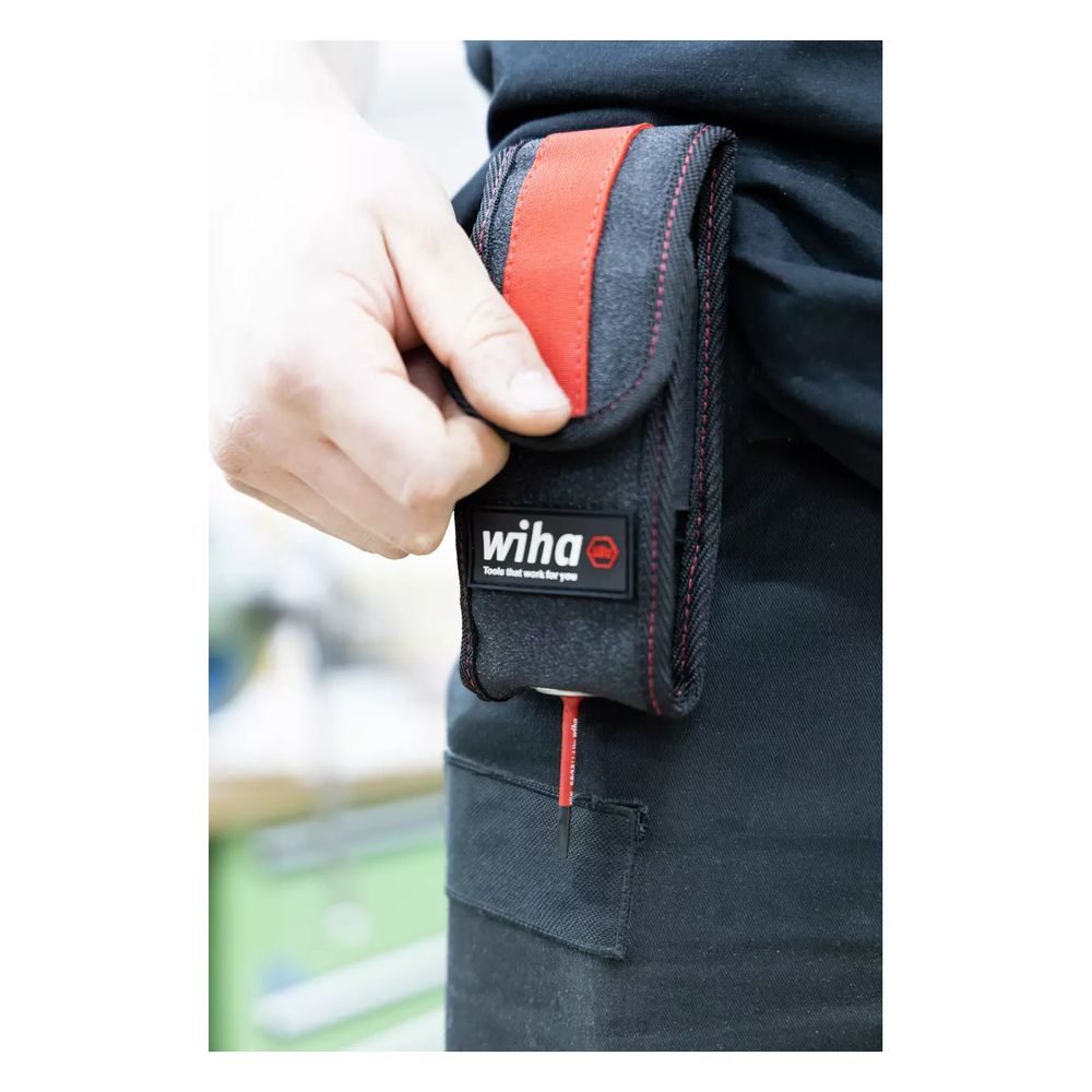 Wiha Gürteltasche speedE, für 1 E-Schraubendreher und 4 slimBits, 599008... WIHA-44367 4010995443672 (Abb. 8)