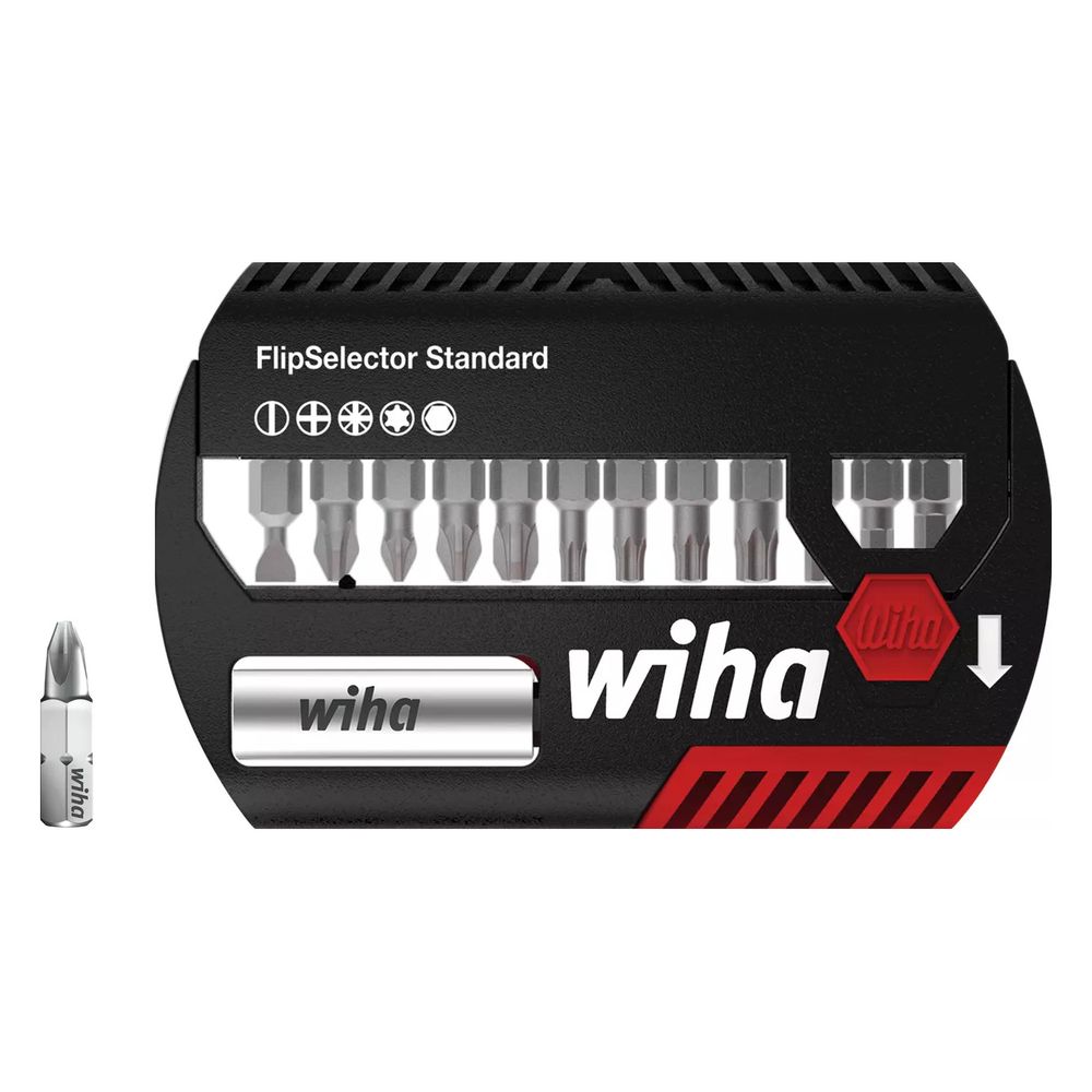 Wiha Bit-Set FlipSelector Standard, 25mm, 1/4", 14-teilig, 7947999... WIHA-39078 4010995390785 (Abb. 6)