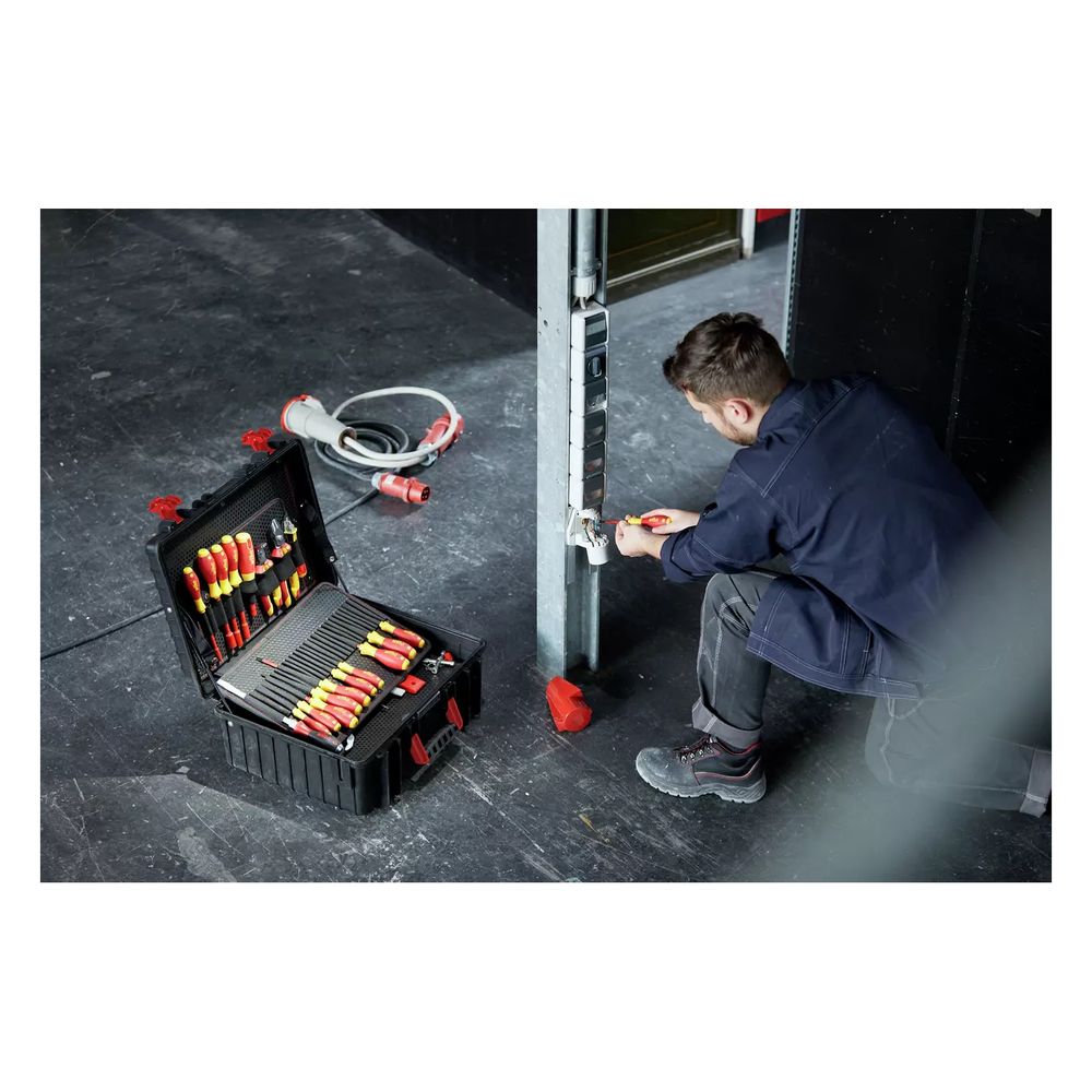 Wiha Werkzeugkoffer XL electric, 81-teilig 510x419x215mm, Polypropylen, 9300-702... WIHA-40523 4010995405236 (Abb. 2)