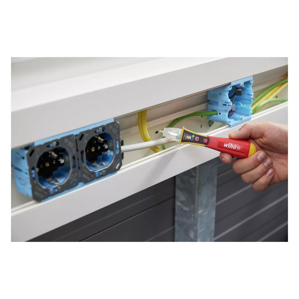 Wiha Spannungsprüfer Volt Detector 255-13, 12-1.000 V AC, CAT IV 1.000 V, 150x29x29mm... WIHA-43797 4010995437978 (Abb. 3)