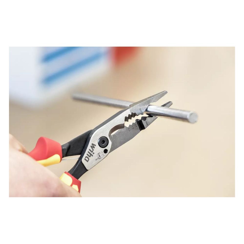 Wiha Multifunktionszange Industrial electric Z13009225, 225mm, 1.000V... WIHA-45705 4010995457051 (Abb. 6)