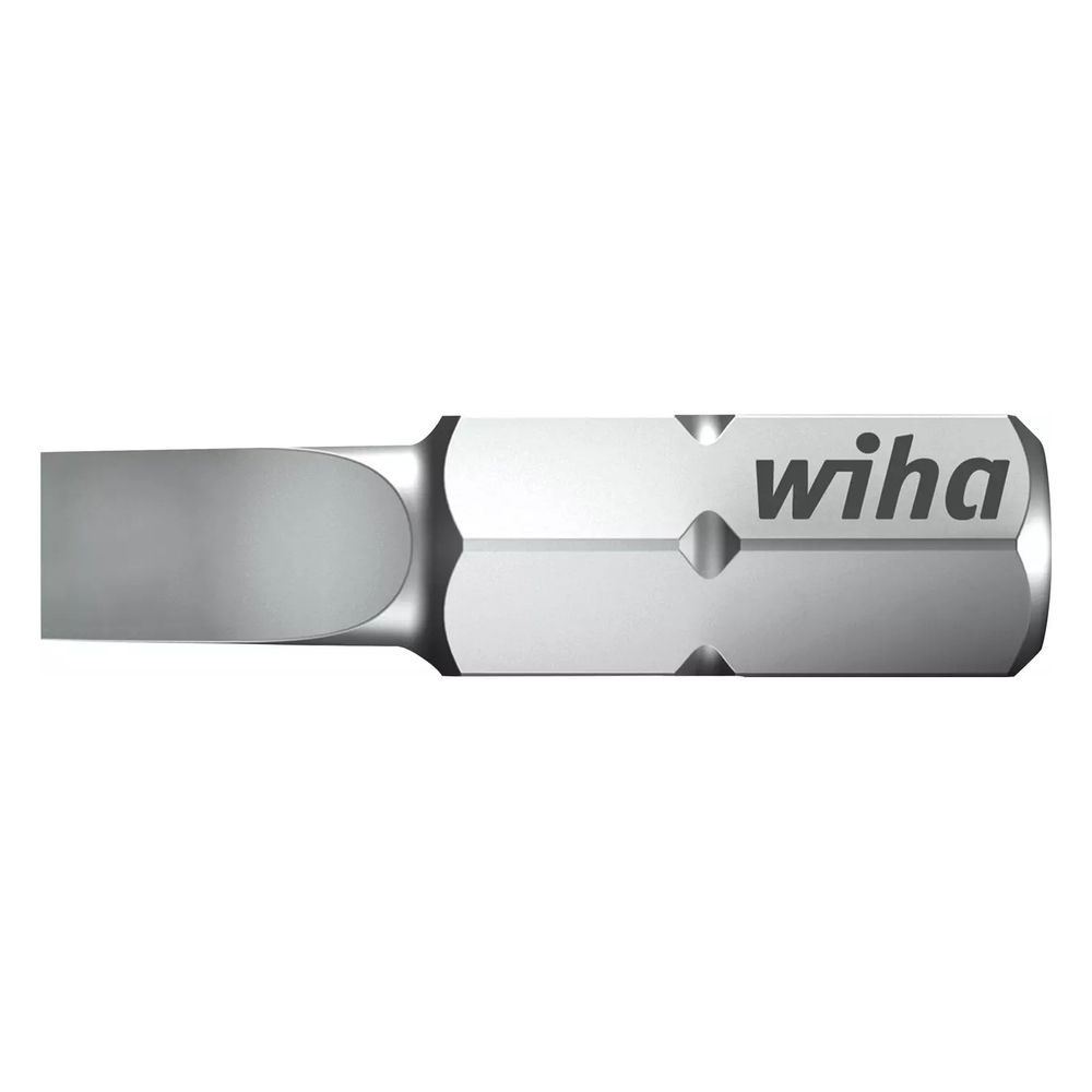 Wiha Schlitz-Bit 7010Z Standard, 1/4"-Antrieb, 25mm, SL8,0 x 1,6mm... WIHA-01627 4010995016272 (Abb. 2)