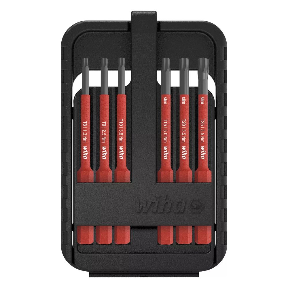 Wiha Bit-Set slimBit electric SB2831B501, 75mm, 6-teilig... WIHA-43153 4010995431532 (Abb. 2)
