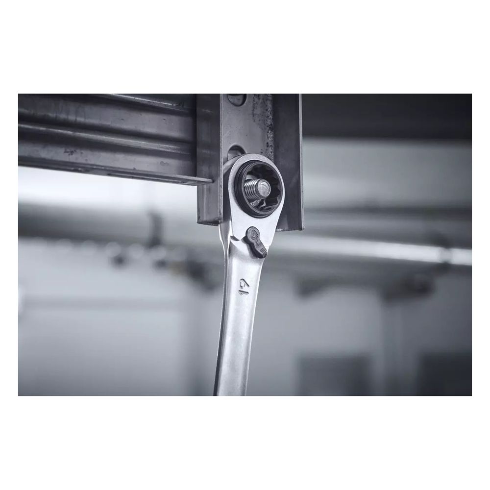 Wiha Doppelring-Ratschenschlüssel 4in1 SB3834-101, 10/13/17/19mm, 225mm, Chrom-Vanadium-Sta... WIHA-45421 4010995454210 (Abb. 3)