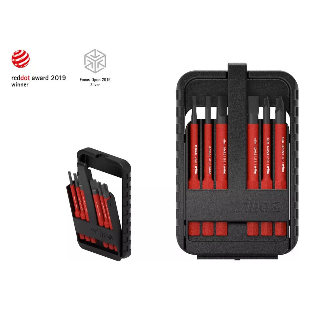 Wiha Bit-Set slimBit electric SB2831B903, 6-teilig, 1.000V... WIHA-43160 4010995431600 (Abb. 3)