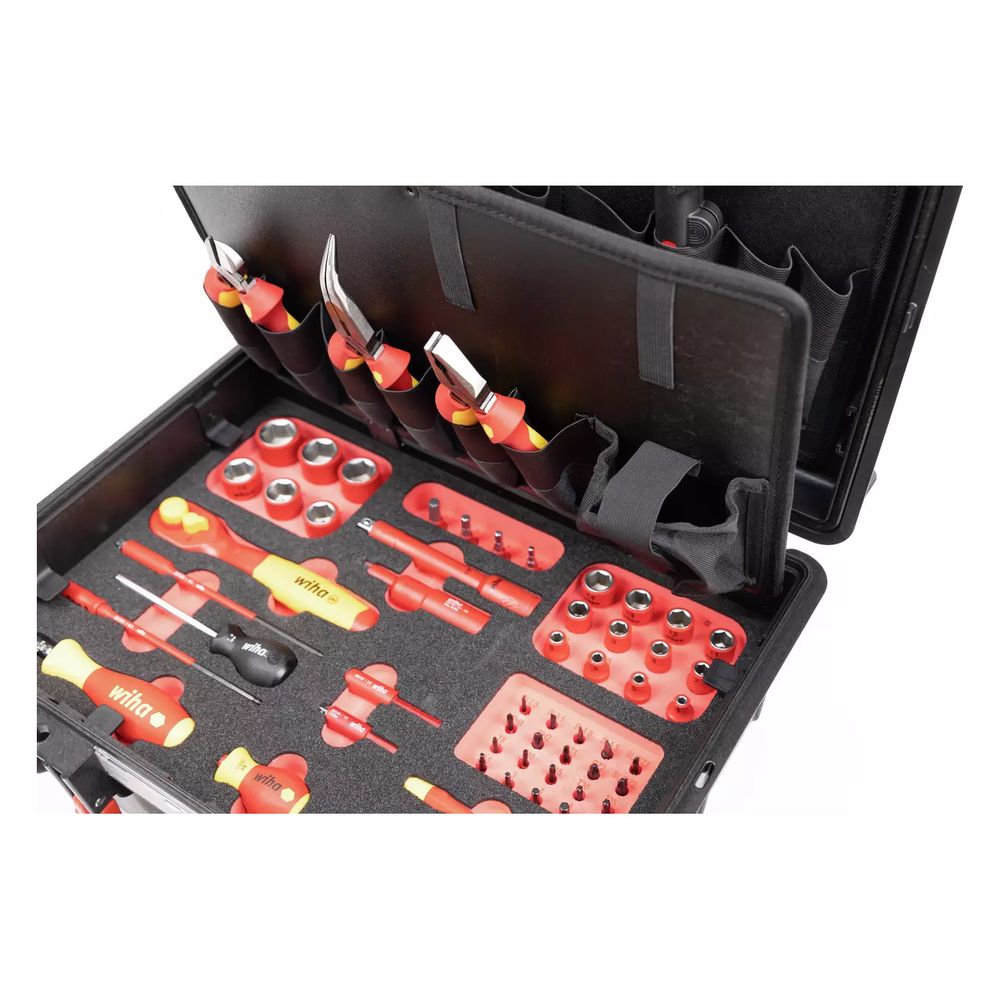 Wiha Werkzeugkoffer eMobility Set L, 62tlg, 45,7x36,7x18,3cm, Polypropylen... WIHA-45833 4010995458331 (Abb. 6)