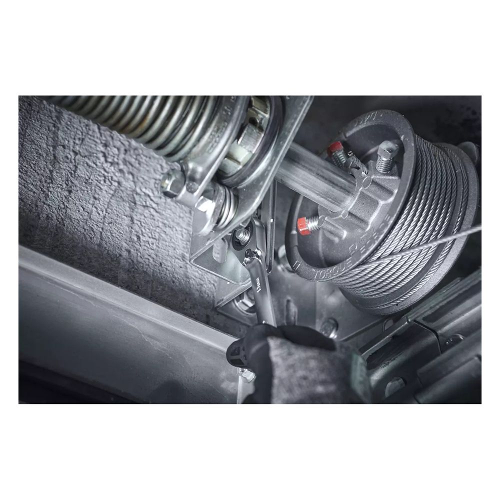 Wiha Ringratschen-Gabelschlüssel Set, 72 Zähne 8-19mm, Chrom-Vanadium-Stahl, 12tlg... WIHA-44661 4010995446611 (Abb. 15)