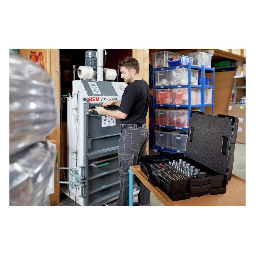 Wiha Steckschlüssel-Set 1/4" und 1/2", 60tlg, 33397... WIHA-44685 4010995446857 (Abb. 10)