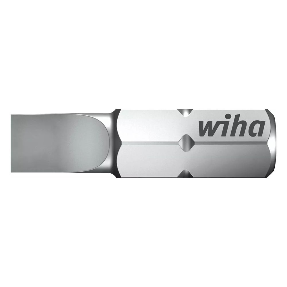 Wiha Schlitz-Bit 7010Z Standard, 1/4"-Antrieb, 25mm, SL8,0 x 1,6mm... WIHA-01627 4010995016272 (Abb. 4)