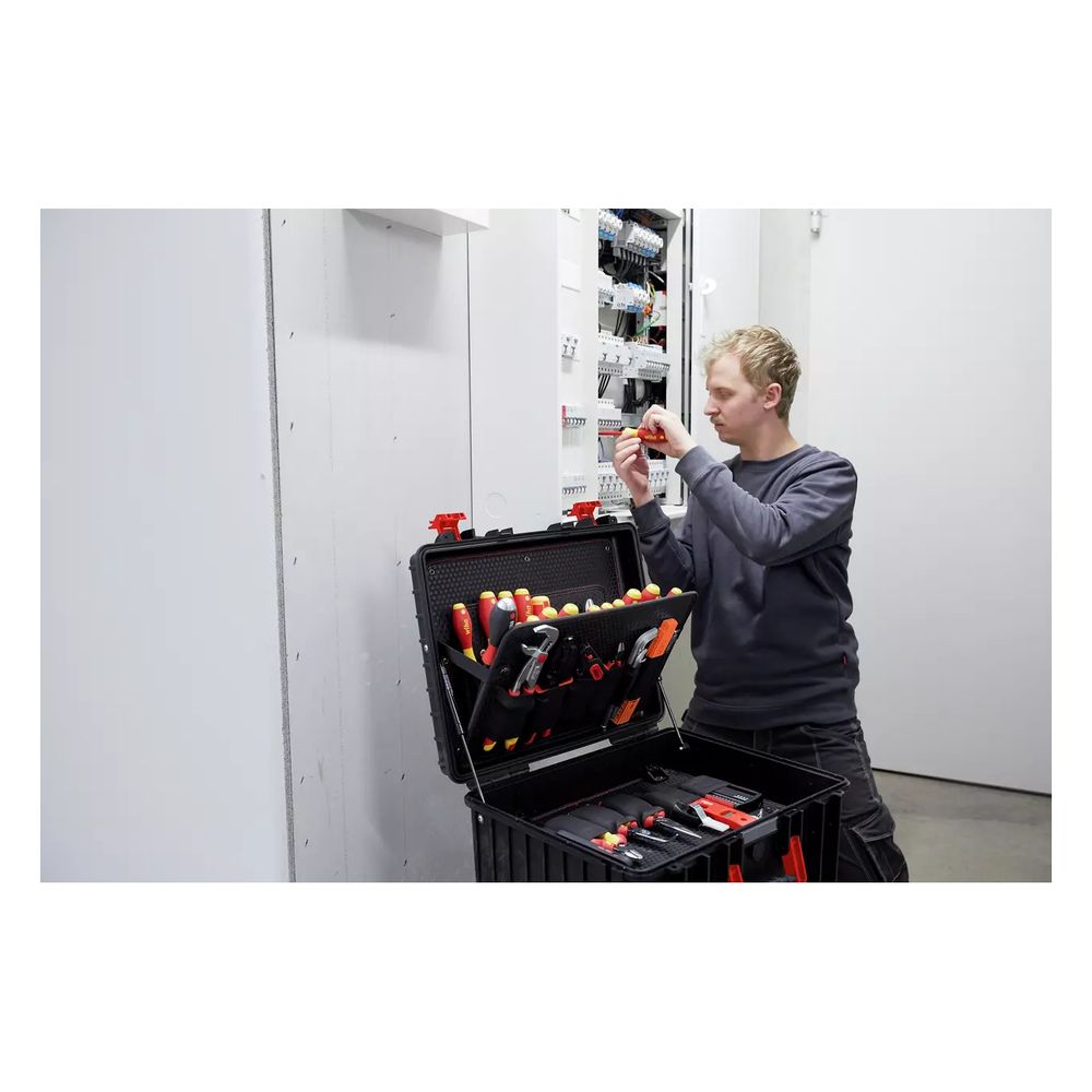 Wiha Werkzeugkoffer XL electric, 81-teilig 510x419x215mm, Polypropylen, 9300-702... WIHA-40523 4010995405236 (Abb. 4)