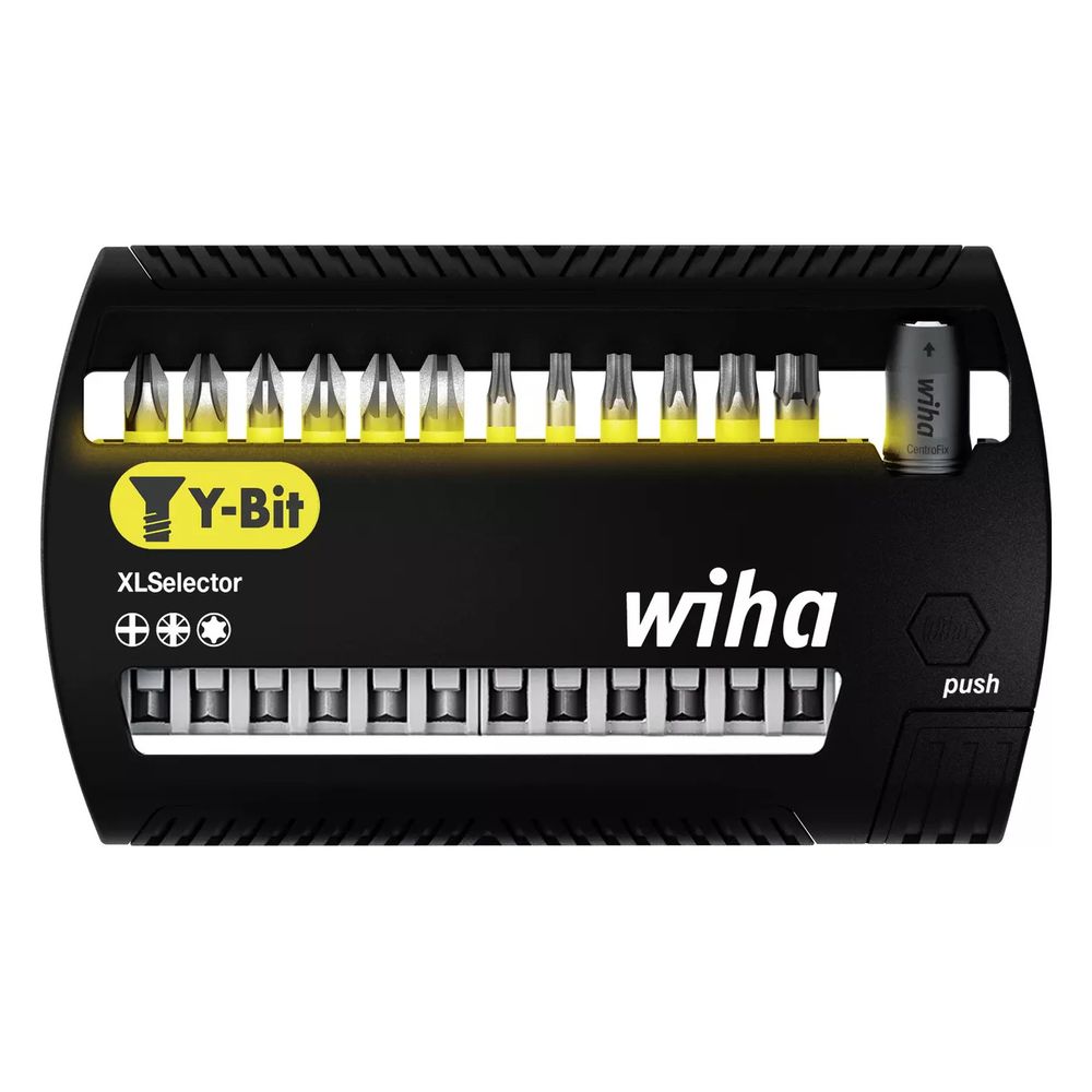 Wiha Bit-Set XLSelector Y-Bit 50mm 1/4", 14-teilig... WIHA-41834 4010995418342 (Abb. 3)
