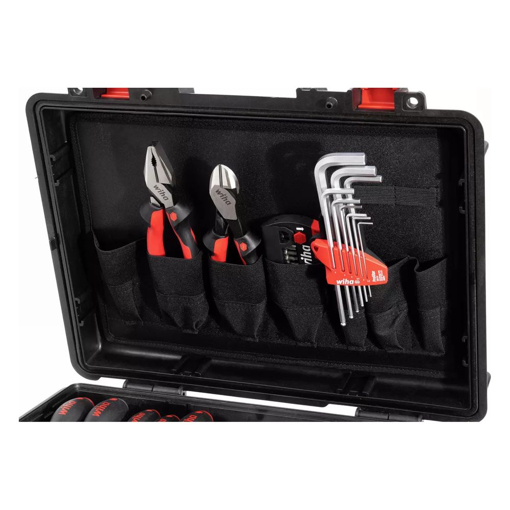 Wiha Werkzeugkoffer Basic Set L mechanic, 35-teilig, IP 67, 457x367x183mm, Polypropylen... WIHA-45531 4010995455316 (Abb. 9)