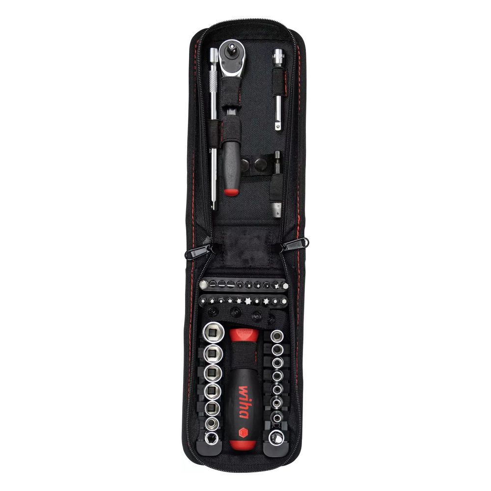 Wiha Steckschlüssel- und Bit-Set 1/4", 40tlg... WIHA-44684 4010995446840 (Abb. 19)