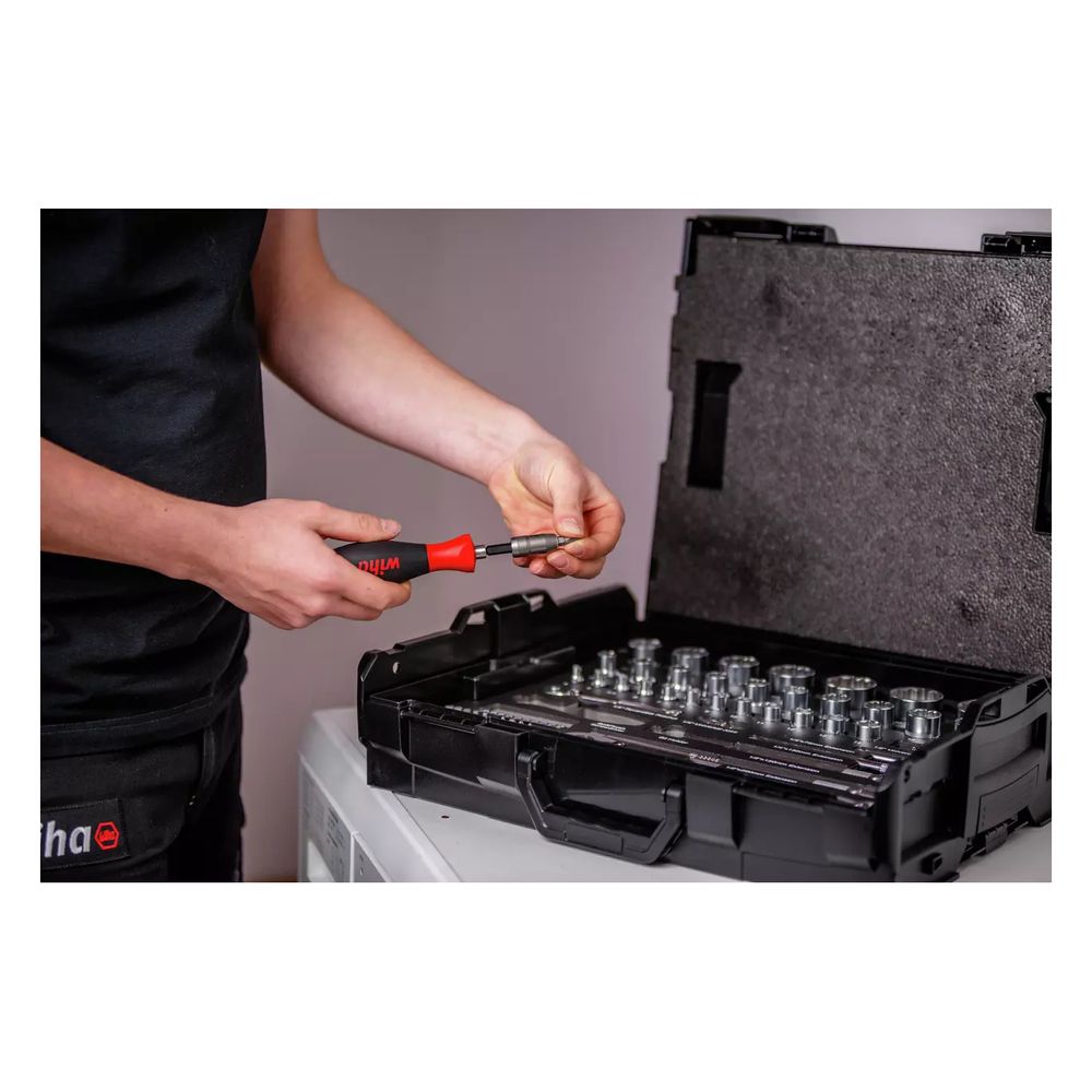 Wiha Steckschlüssel-Set 1/4" und 1/2", 60tlg, 33397... WIHA-44685 4010995446857 (Abb. 18)