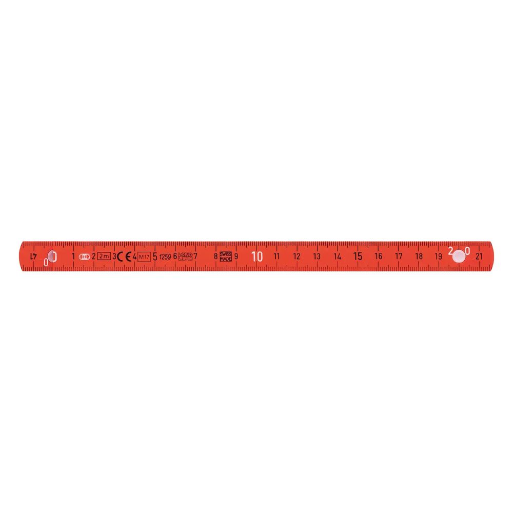 Wiha Gliedermaßstab Longlife, 2m, 10 Glieder, 15mm, 1.000V, Orange, 4102008... WIHA-42068 4010995420680 (Abb. 5)