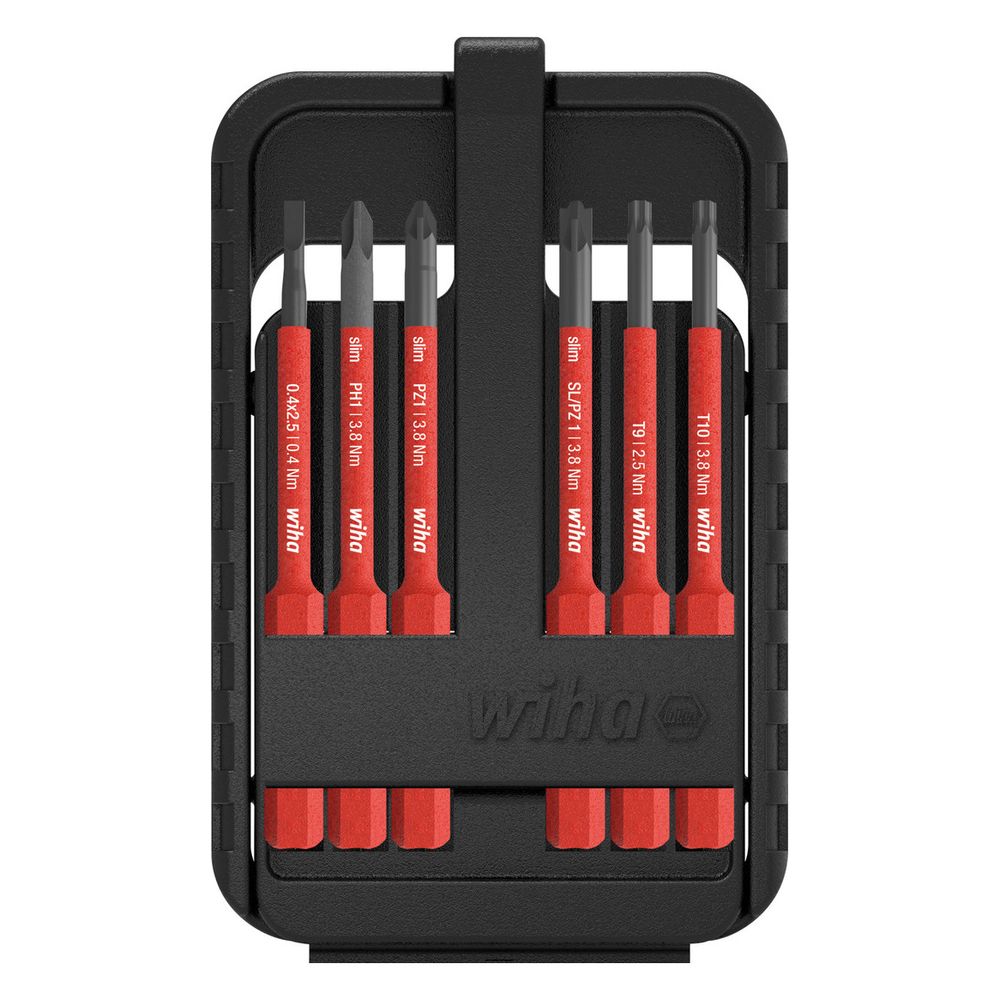 Wiha Bit-Set slimBit electric SB2831B904, 6-tlg, 1.000V... WIHA-44366 4010995443665 (Abb. 4)