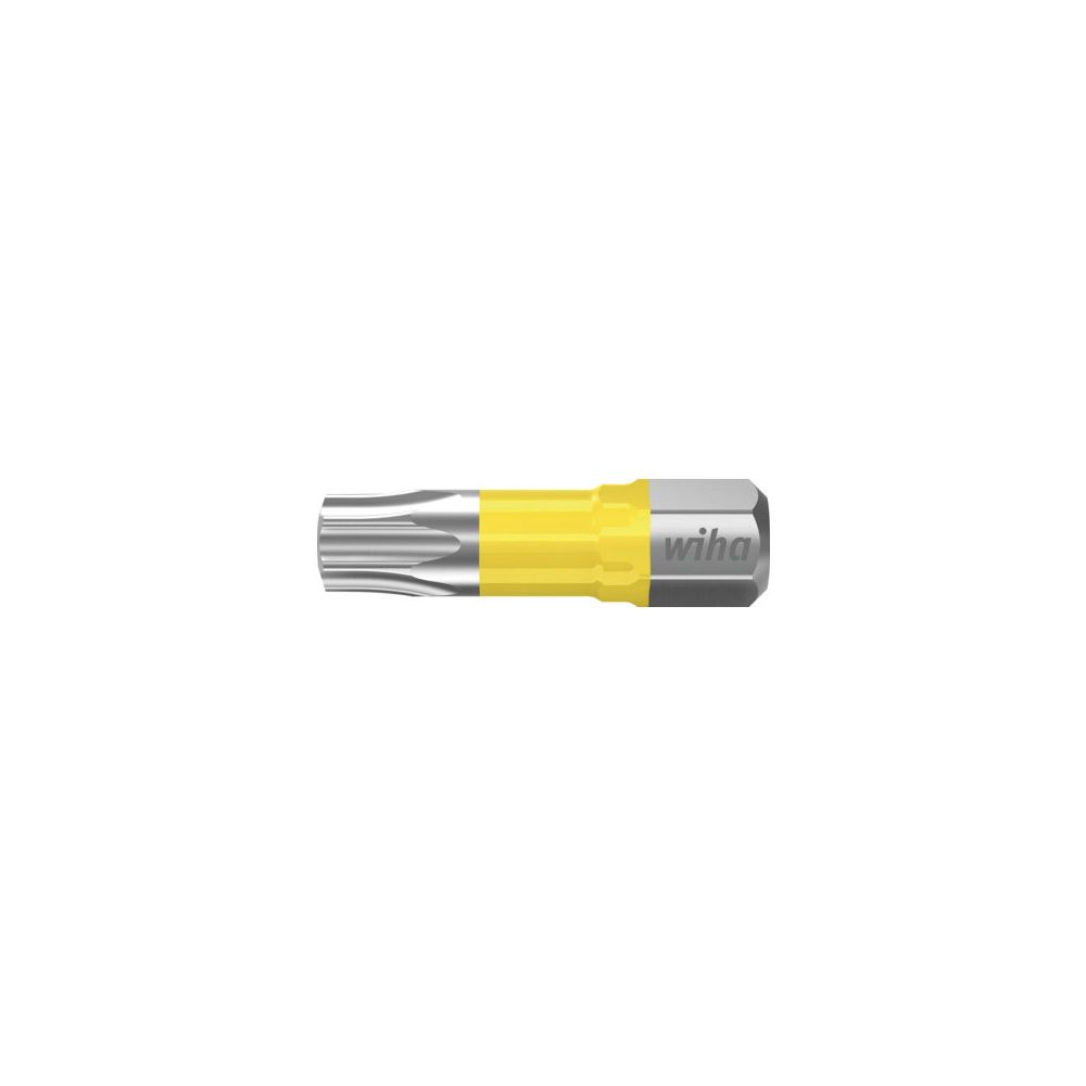 Wiha Y-Bit 7015Y Innensechsrund T25, 25mm, 1/4" Antrieb, Gelb... WIHA-41594 4010995415945 (Abb. 6)