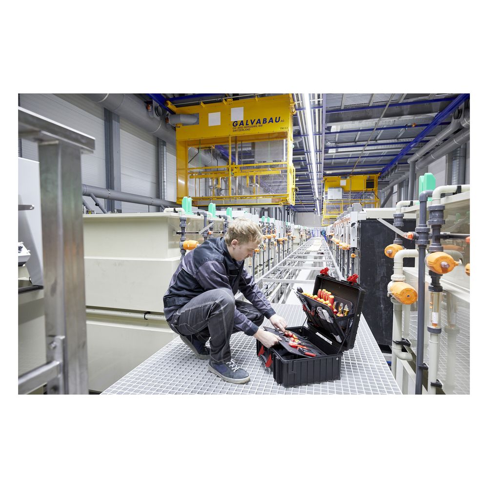 Wiha Werkzeugkoffer XL electric, 81-teilig 510x419x215mm, Polypropylen, 9300-702... WIHA-40523 4010995405236 (Abb. 15)