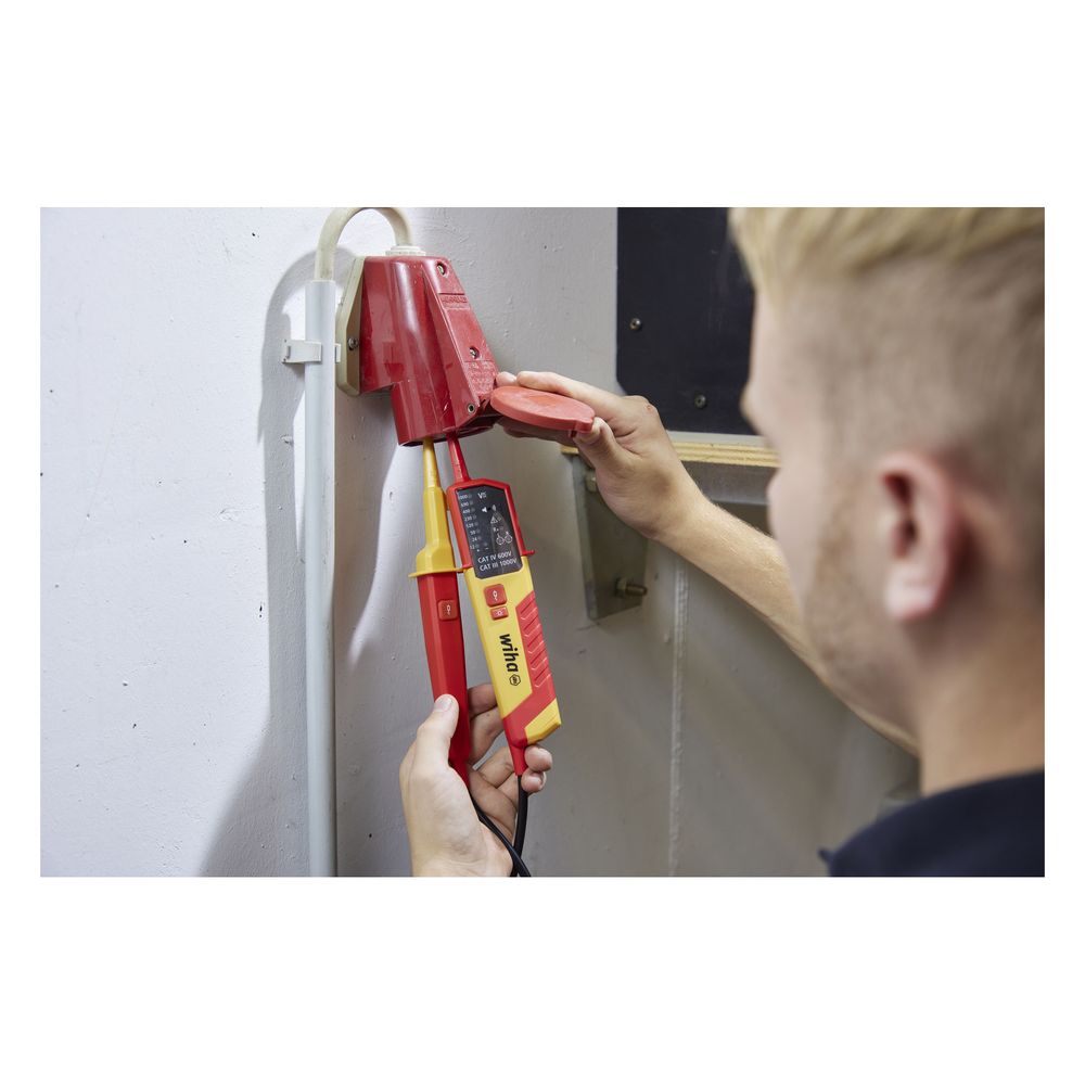 Wiha Spannungs- und Durchgangsprüfer 25516, 12-1.000V AC, 1.500V DC, CAT IV 600V, 282mm, LE... WIHA-45216 4010995452162 (Abb. 5)